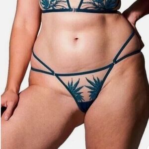 Thistle and spire thong